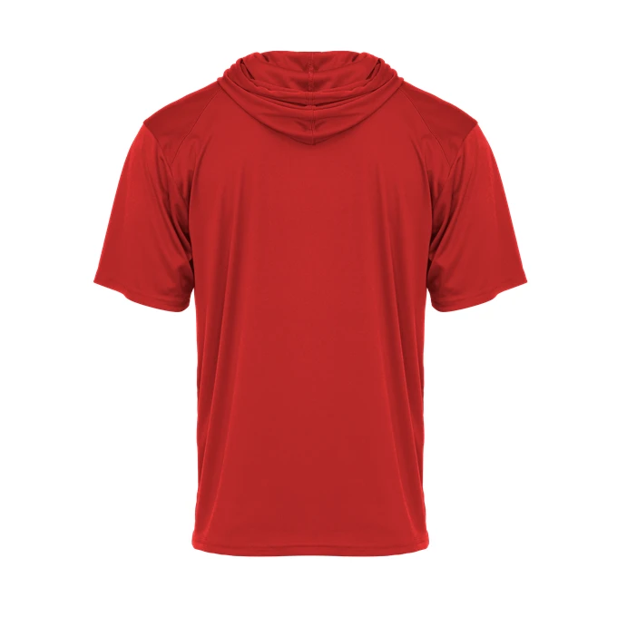 Badger Youth B-Core Short-Sleeve Hooded Tee 18 Badger Youth B-Core Short-Sleeve Hooded Tee - Image 18