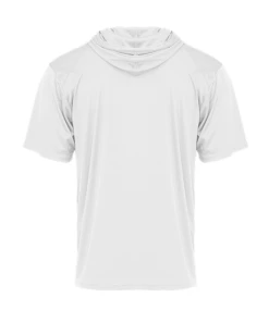 Badger Youth B-Core Short-Sleeve Hooded Tee 53 Badger Youth B-Core Short-Sleeve Hooded Tee -Bulkthreads store 412300 mens bcore hoodtee back whcopy