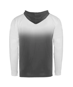 Badger Youth Ombre Hooded Tee -Bulkthreads store 420500 mens ombre hood tee b gr