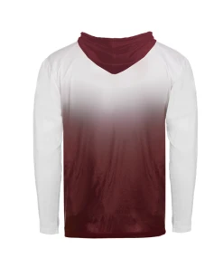 Badger Youth Ombre Hooded Tee -Bulkthreads store 420500 mens ombre hood tee b ma