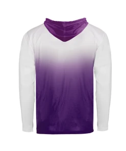 Badger Youth Ombre Hooded Tee -Bulkthreads store 420500 mens ombre hood tee b pu