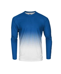 Badger Youth Hex 2.0 Long-Sleeve Tee -Bulkthreads store 422400 hex2 mens longsleeve ry 49dfdc7d ac7e 4ac4 9edf fbd8ba70eb92