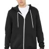 Bella + Canvas BELLA+CANVAS Men's Sponge Fleece Full-Zip Hoodie. BC3739 1 Of 3