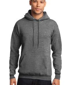 Port & Company Men's Core Fleece Pullover Hooded Sweatshirt. PC78H 1 Of 4 -Bulkthreads store 53246628