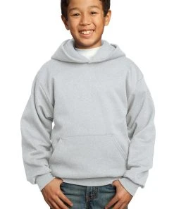 Port & Company Youth Core Fleece Pullover Hooded Sweatshirt