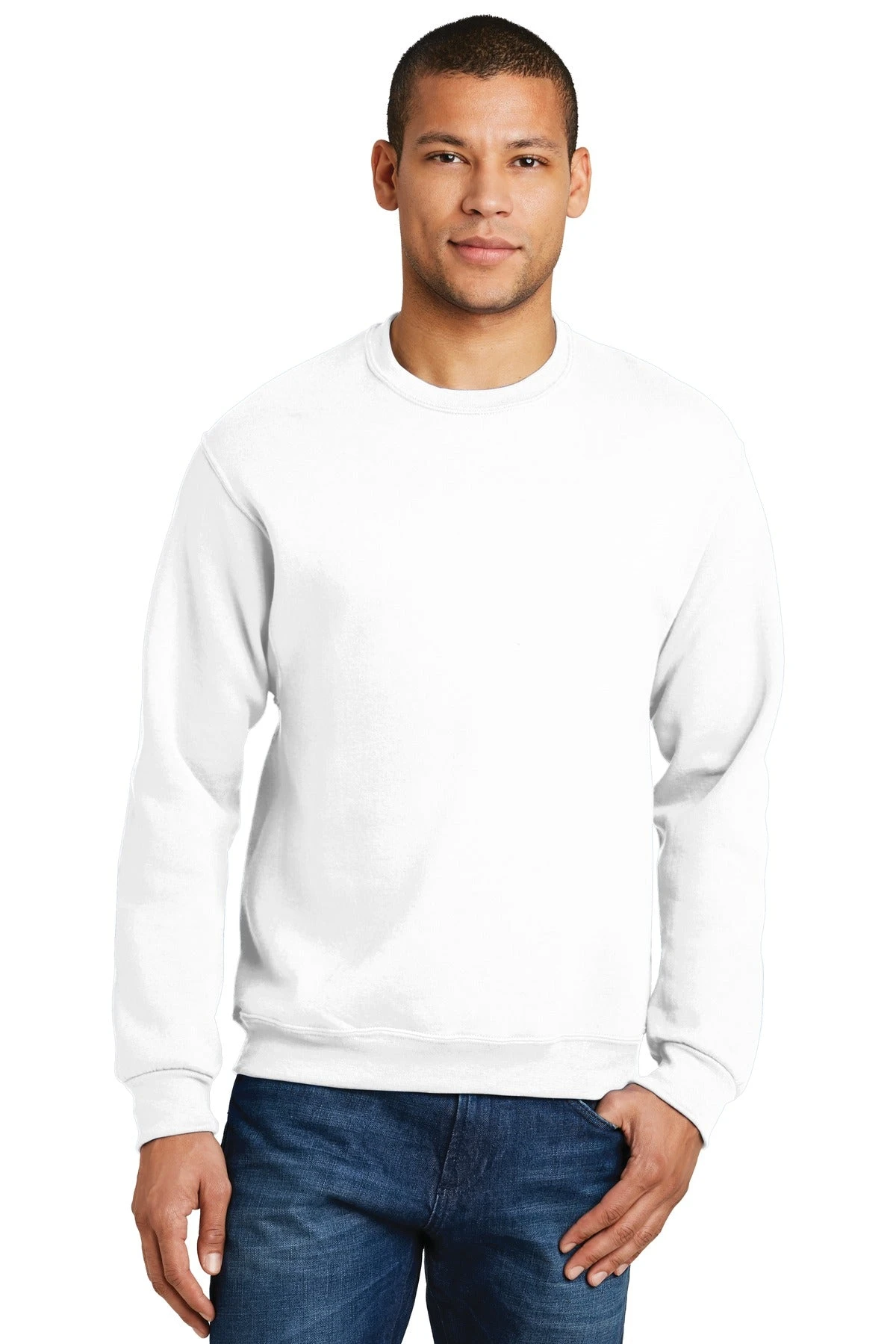 JERZEES Men's NuBlend Crewneck Sweatshirt 1 JERZEES Men's NuBlend Crewneck Sweatshirt