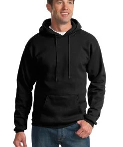 Port & Company - Men's Essential Fleece Pullover Hooded Sweatshirt -Bulkthreads store 53259339