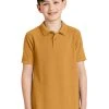 Port Authority Youth Silk Touch Polo. Y500