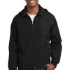 Sport-Tek Men's Hooded Raglan Jacket