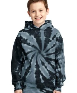 Port & Company Youth Tie-Dye Pullover Hooded Sweatshirt PC146Y