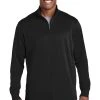 Sport-Tek Men's Sport-Wick Fleece Full-Zip Jacket