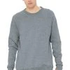 Bella + Canvas BELLA+CANVAS Men's Sponge Fleece Raglan Sweatshirt BC3901