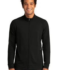 Sport-Tek Men's Sport-Wick Flex Fleece Full-Zip