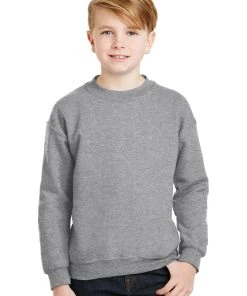 Gildan Youth Heavy Blend Crewneck Sweatshirt -Bulkthreads store 53273559