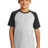 Sport-Tek Youth Short Sleeve Colorblock Raglan Jersey YT201