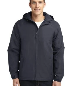 Port Authority Men's Hooded Charger Jacket. J327