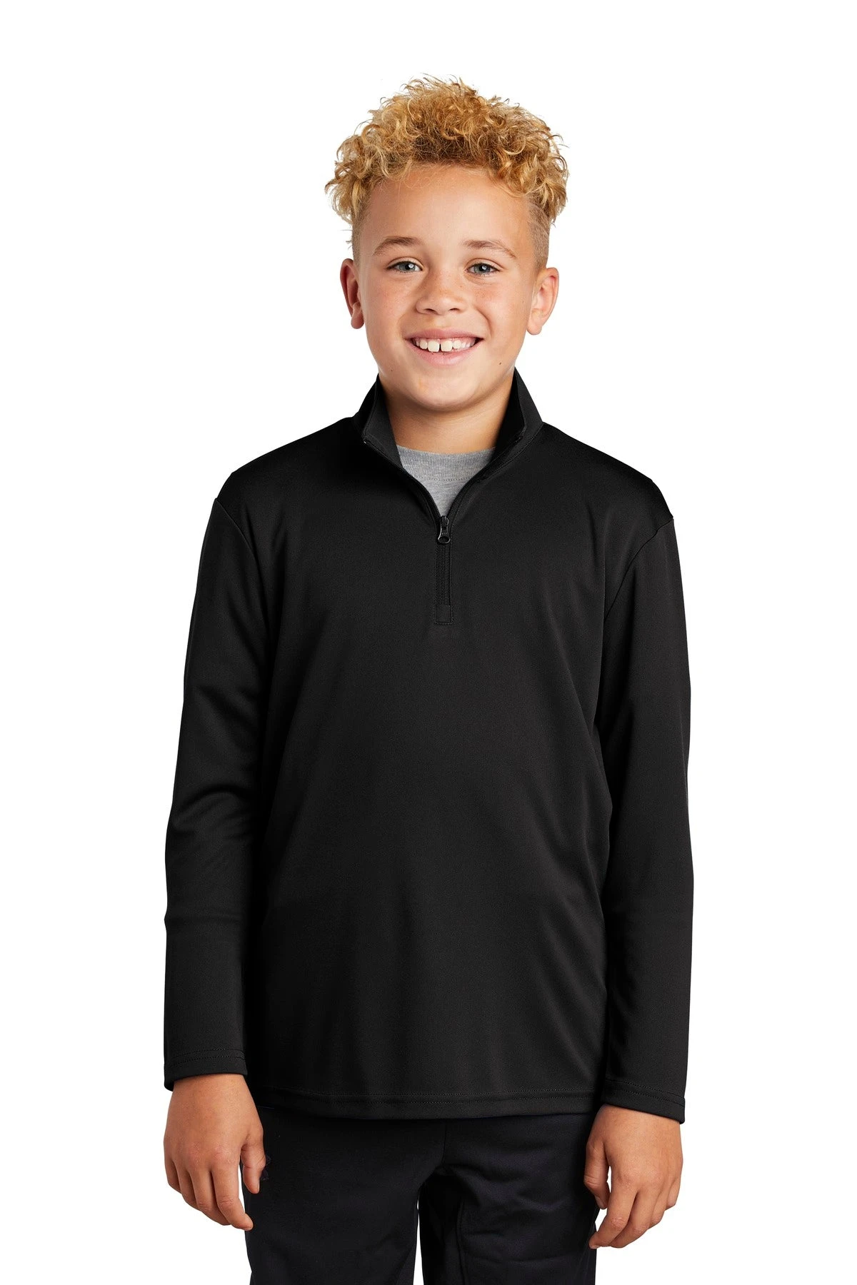 Sport-Tek Youth PosiCharge Competitor 1/4-Zip Pullover YST357 1 Sport-Tek Youth PosiCharge Competitor 1/4-Zip Pullover YST357