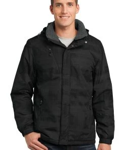 Port Authority Brushstroke Print Insulated Jacket. J320