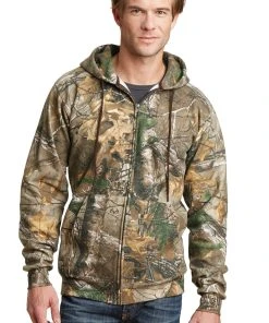 Russell Outdoors Men's Realtree Full-Zip Hooded Sweatshirt