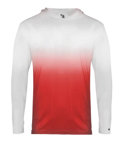 Badger Youth Ombre Hooded Tee -Bulkthreads store 65114537.