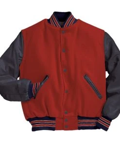 Holloway Men's Varsity Jacket -Bulkthreads store 65840802