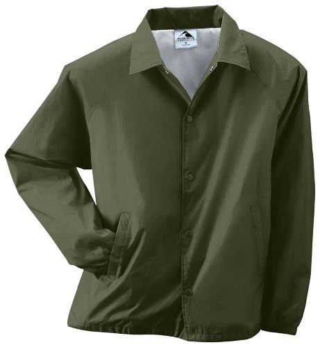 Augusta Sportswear Augusta Men's Nylon Coach's Jacket / Lined 5 Augusta Sportswear Augusta Men's Nylon Coach's Jacket / Lined - Image 5