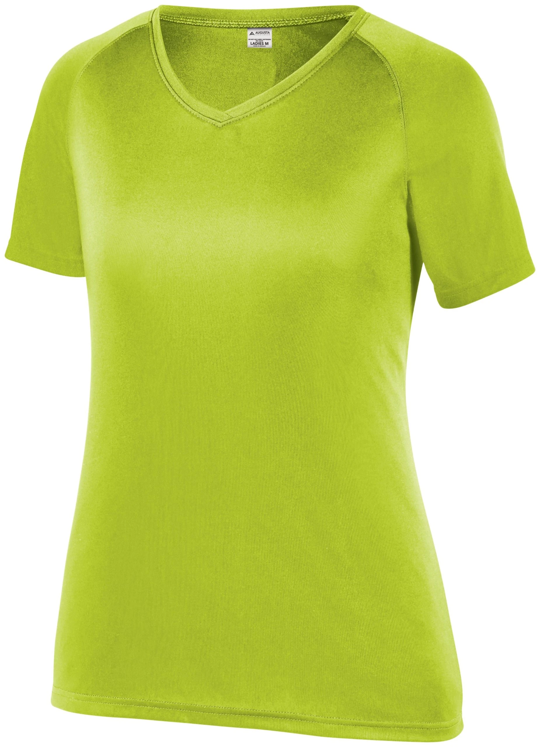 Augusta Girls Attain Wicking Raglan Sleeve Tee 12 Augusta Girls Attain Wicking Raglan Sleeve Tee - Image 12