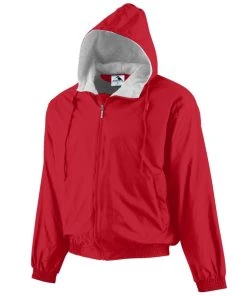 Augusta Sportswear Augusta Men's Hooded Taffeta Jacket/Fleece Lined -Bulkthreads store 65940500