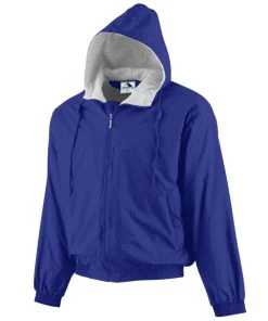 Augusta Sportswear Augusta Men's Hooded Taffeta Jacket/Fleece Lined -Bulkthreads store 65941072