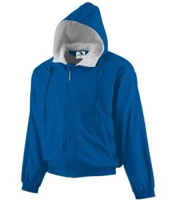 Augusta Sportswear Augusta Men's Hooded Taffeta Jacket/Fleece Lined -Bulkthreads store 65942488