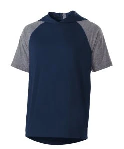 Holloway Men's Echo Short Sleeve Hoodie -Bulkthreads store 65942555