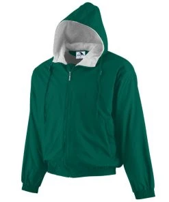 Augusta Sportswear Augusta Men's Hooded Taffeta Jacket/Fleece Lined