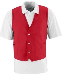Augusta Men's Three-Button Vest -Bulkthreads store 65970654