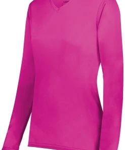 Holloway Girl's Momentum Long Sleeve Tee -Bulkthreads store 66016479 scaled