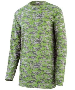 Augusta Youth Digi Camo Wicking Long Sleeve T-Shirt -Bulkthreads store 66019123
