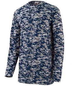 Augusta Youth Digi Camo Wicking Long Sleeve T-Shirt -Bulkthreads store 66019503
