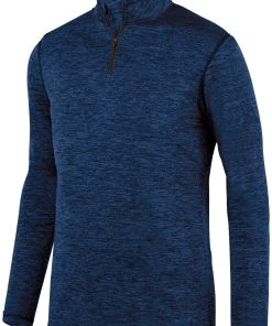 Augusta Men's Intensify Black Heather 1/4 Zip Pullover -Bulkthreads store 66028888 scaled