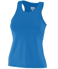 Augusta Girl's Poly/Spandex Solid Racerback Tank -Bulkthreads store 66030895