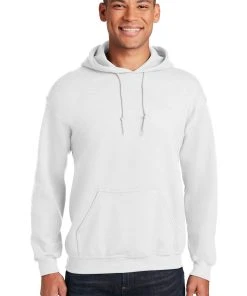 Gildan Men's Heavy Blend Hooded Sweatshirt 3 Of 3