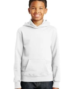Port & Company Youth Fan Favorite Fleece Pullover Hooded Sweatshirt PC850YH