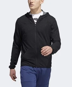 Adidas Men's City Studio Fleece Full Zip Hoodie