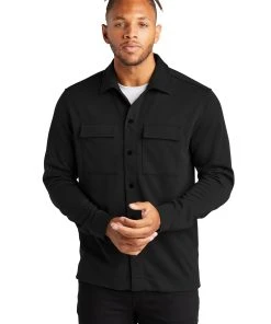 MERCER+METTLE Double-Knit Snap Front Jacket MM3004