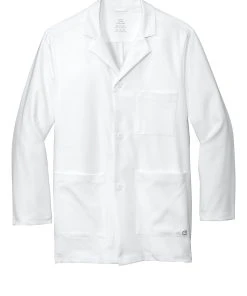 WonderWink Men's Consultation Lab Coat WW5072 -Bulkthreads store 76328844