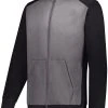 Augusta Youth Three-Season Fleece Full Zip Hoodie