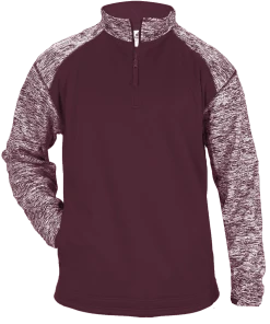Badger Sport Men's Blend Sport Fleece 1/4 Zip Pullover