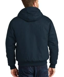 CornerStone Men's Tall Duck Cloth Hooded Work Jacket. TLJ763H -Bulkthreads store 84136426