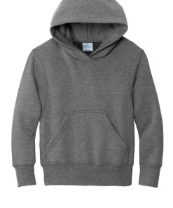 Port & Company Youth Core Fleece Pullover Hooded Sweatshirt -Bulkthreads store 84976103