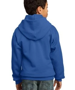 Port & Company Youth Core Fleece Pullover Hooded Sweatshirt -Bulkthreads store 84976612