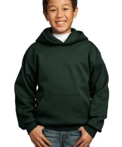 Port & Company Youth Core Fleece Pullover Hooded Sweatshirt -Bulkthreads store 84976905