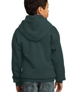 Port & Company Youth Core Fleece Pullover Hooded Sweatshirt -Bulkthreads store 84976906